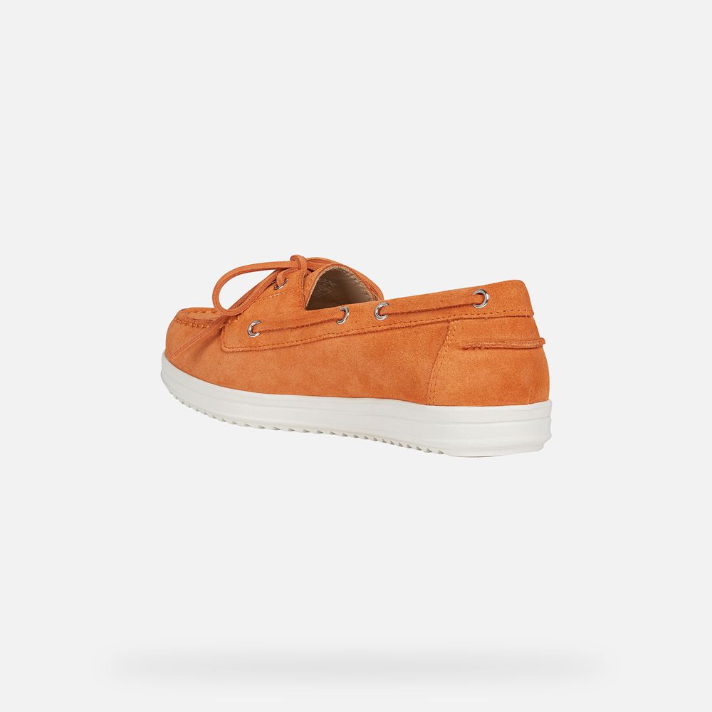 Mocassins Geox Senhora Laranja - Genova - KUQDM2513